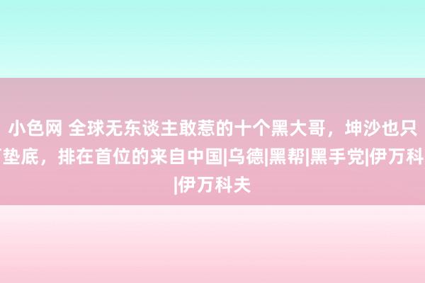 小色网 全球无东谈主敢惹的十个黑大哥，坤沙也只可垫底，排在首位的来自中国|乌德|黑帮|黑手党|伊万科夫